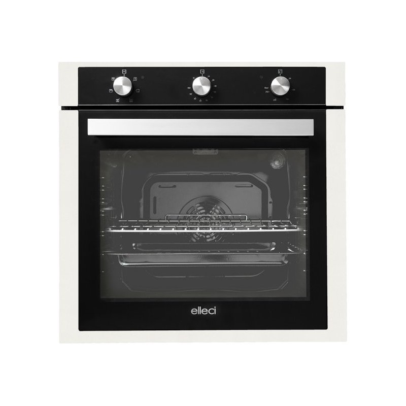 FGSP60268NS Elleci Horno eléctrico multifunción PLANO FGSP60268NS acabado blanco G68 60 cm