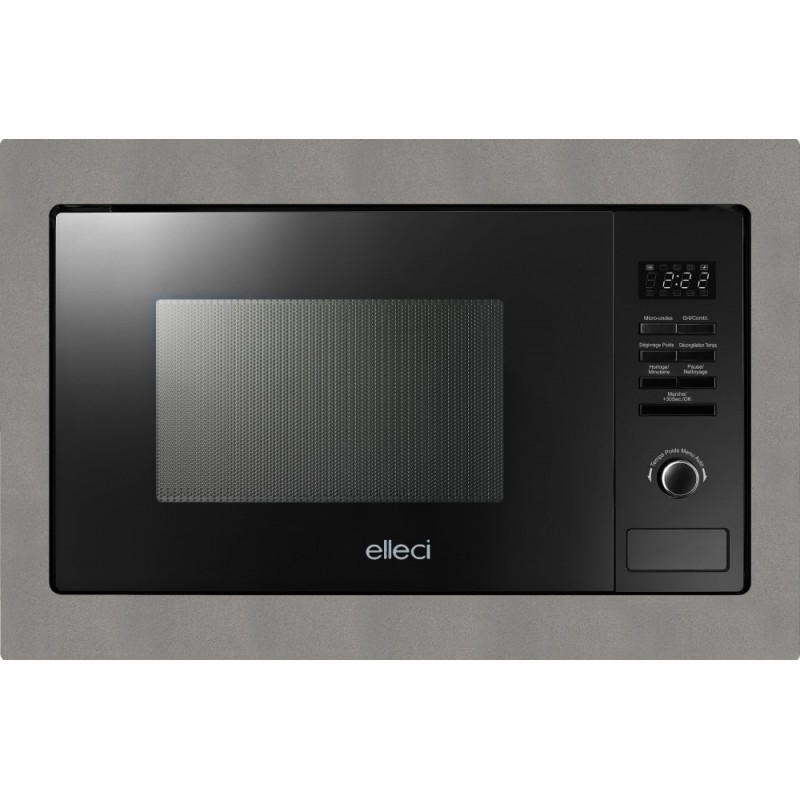 FGSP28148WS Elleci Horno microondas multifunción PLANO MW FGSP28148WS G48 acabado hormigón 60 cm