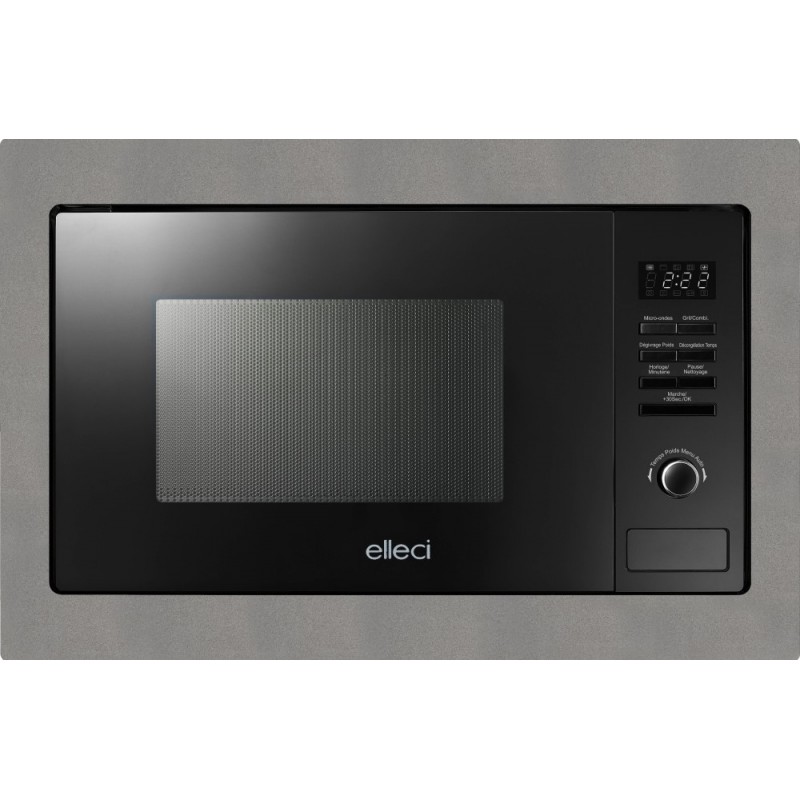 FGSP28148WS Elleci Multifunction microwave oven PLANO MW FGSP28148WS G48 concrete finish 60 cm