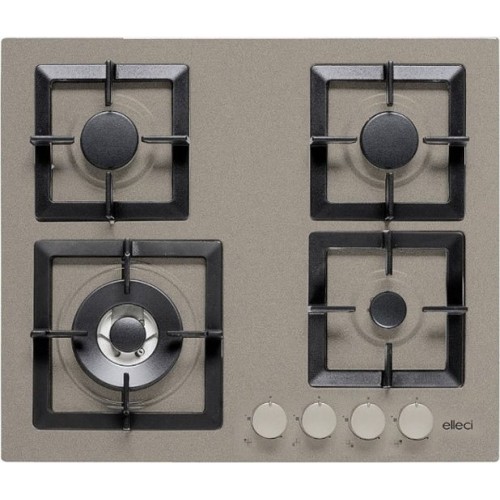 Elleci PLANO 60 PGSP60143WS gas hob, 60 cm dove gray finish G43