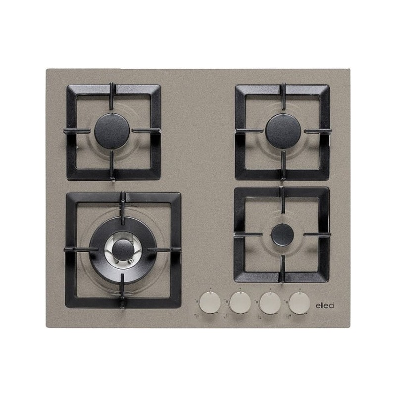  Table de cuisson à gaz Elleci PLANO 60 PGSP60143WS, 60 cm finition gris tourterelle G43