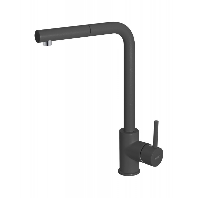 MGKTRP59 Elleci Single-lever mixer with swivel spout and extractable hand shower TRAIL PLUS MGKTRP59 anthracite G59 finish