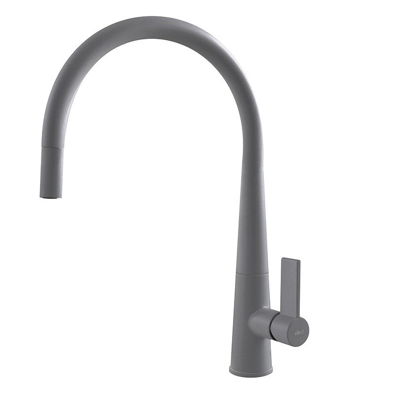 MGKATP48 Elleci Single-lever mixer with swivel spout and extractable hand shower ATHENA PLUS MGKATP48 G48 cement finish
