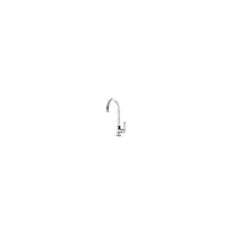 MIKBRICR Elleci Mitigeur monocommande avec bec pivotant BRIDGE MIKBRICR, finition chrome CR