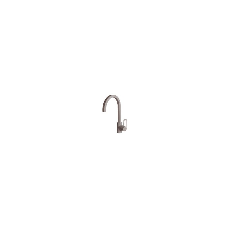 MGKBRI43 Elleci Miscelatore monocomando con canna girevole BRIDGE MGKBRI43 finitura G43 tortora