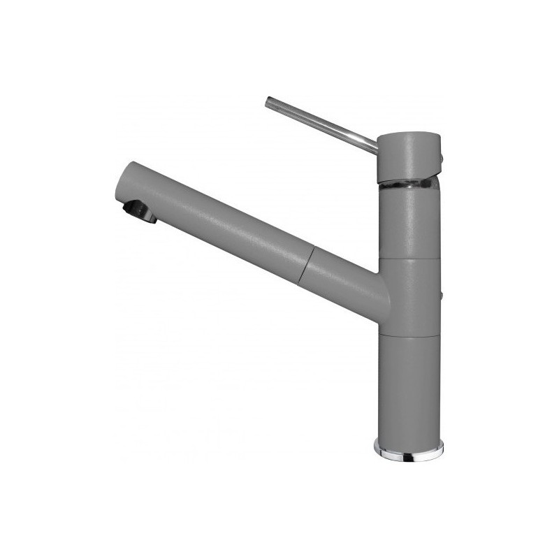 MGKREN48 Elleci Single-lever mixer with swivel spout and extractable hand shower RENO MGKREN48 G48 cement finish