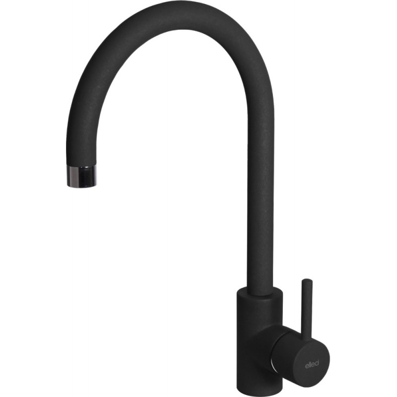  PROMPT DELIVERY - Elleci Single-lever mixer with swivel spout CLOUD MKKCLO86 black K86 finish