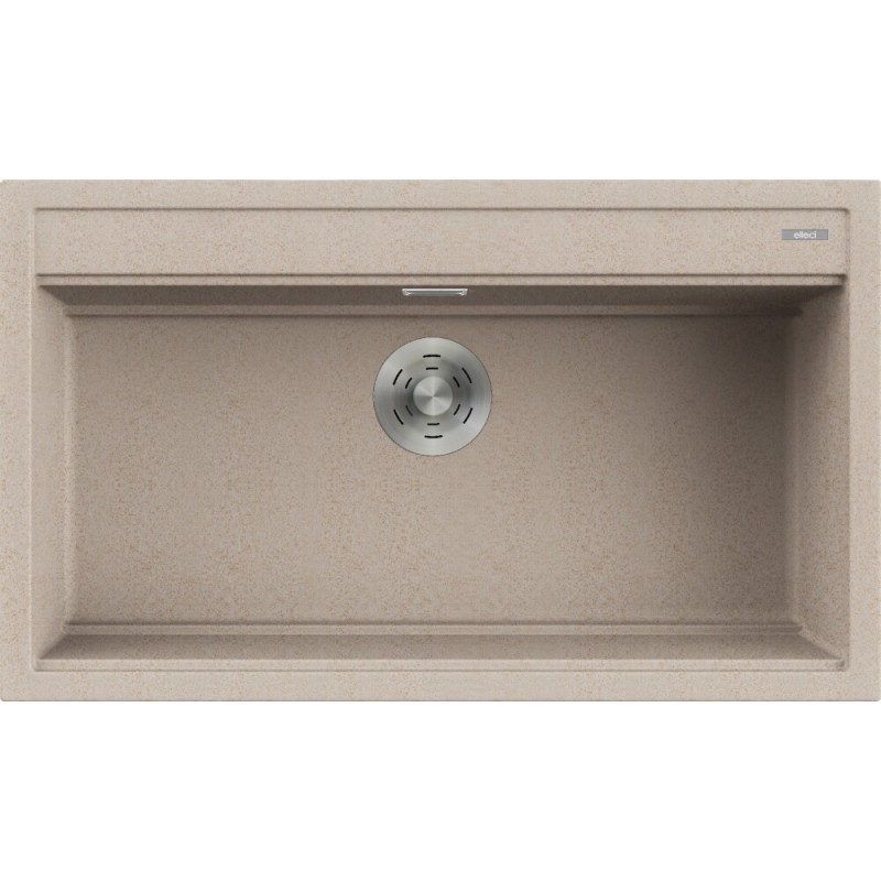 LGB36051 Elleci Évier simple BEST 360 LGB36051 G51 finition composite avoine 86x51 cm
