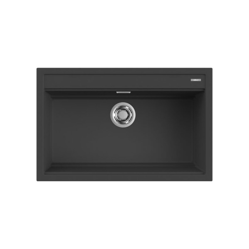 LGB13059 Elleci Lavello una vasca BEST 130 LGB13059 finitura composito G59 antracite da 79x51 cm