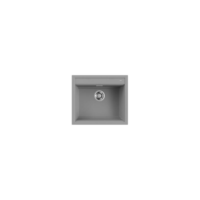 LKB10599 Elleci Single bowl sink BEST 105 LKB10599 dark gray K99 composite finish 57x51 cm