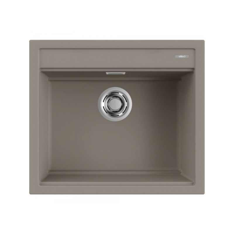  Elleci Single bowl sink BEST 105 LKB10593 dove gray K93 composite finish 57x51 cm