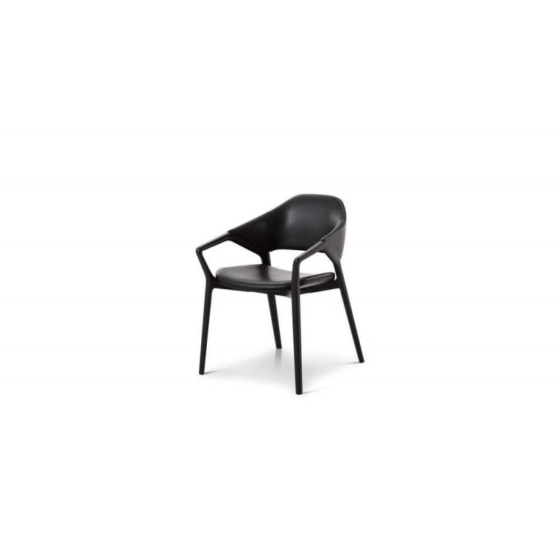 Ico 133 Sillón Cassina Ico con estructura de madera y asiento a elegir