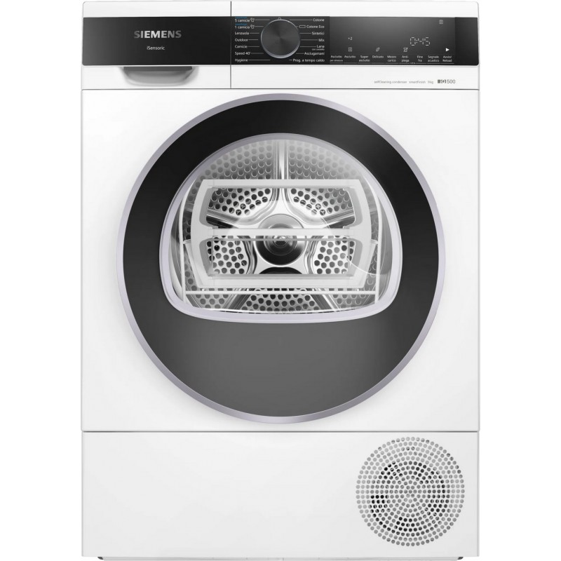 WQ45G2C0IT Secadora Siemens WQ45G2C0IT con bomba de calor de 60 cm en acabado blanco
