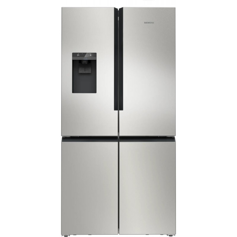 KF96DPPEA Réfrigérateur Siemens KF96DPPEA 91 cm à pose libre et 4 portes, finition inox anti-traces de doigts