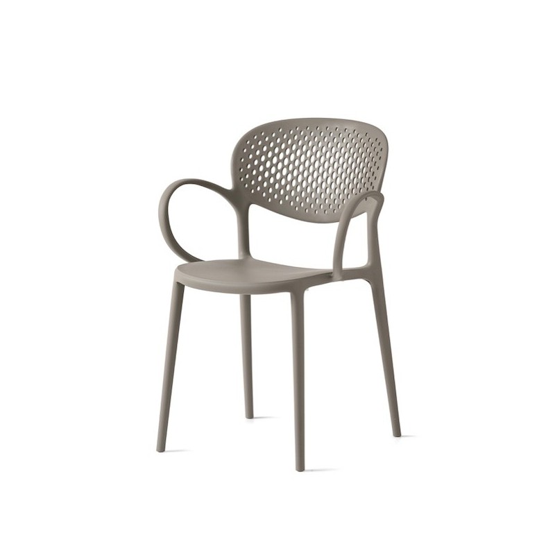 CB/2194 Silla Connubia Abby CB2194 de polipropileno - Con reposabrazos