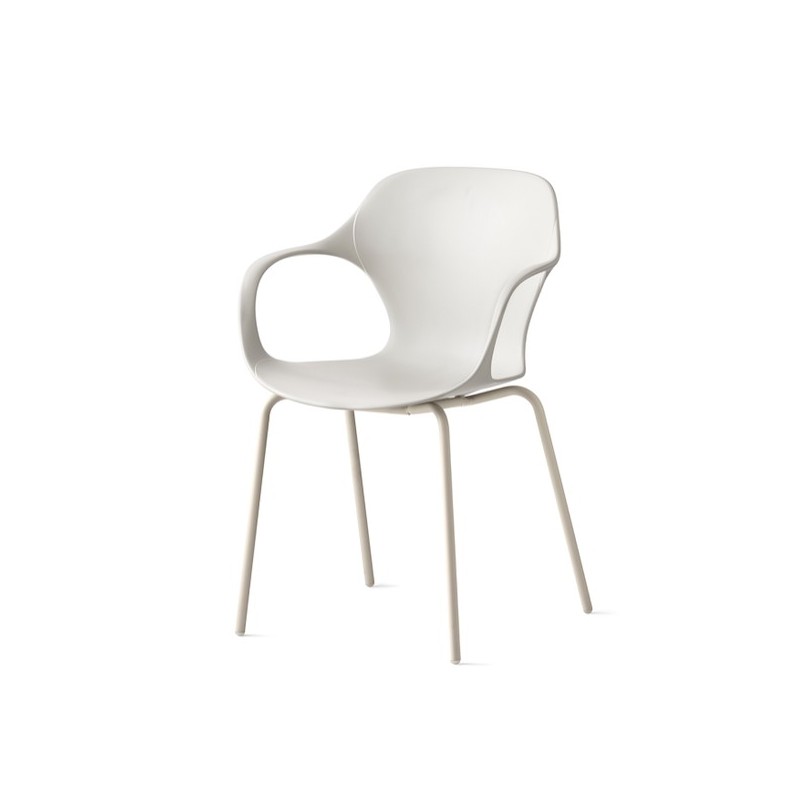 CB/2311-E Chaise Connubia Ops! CB2311-E avec structure en métal et assise au choix - Avec accoudoirs