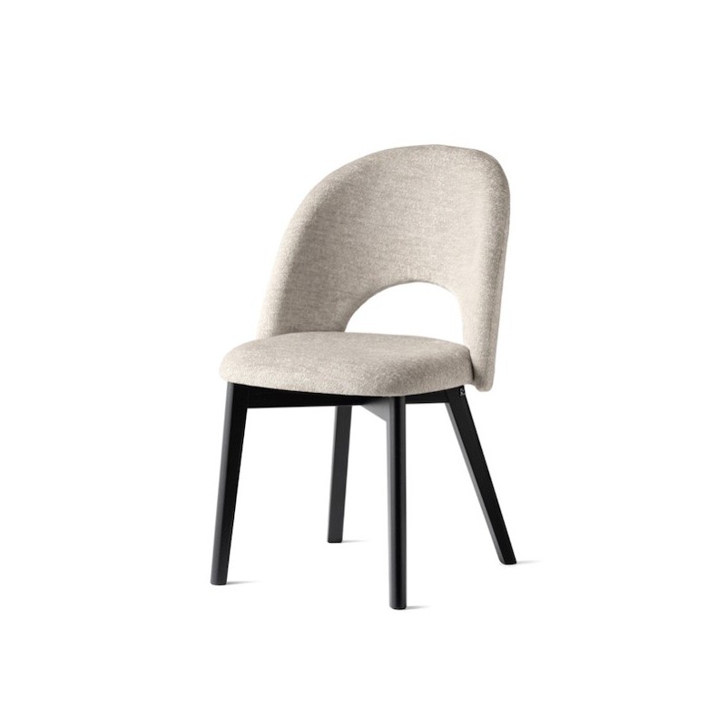 CB/2307 Connubia Sedia Tuka Mid Hole CB2307 con struttura in legno e seduta a scelta