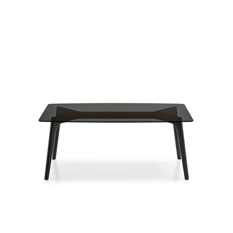 CB/4862-FB 180 Mesa fija Connubia Pod CB4862-FB 180 con estructura de haya y tablero de cristal de 180x98 cm.