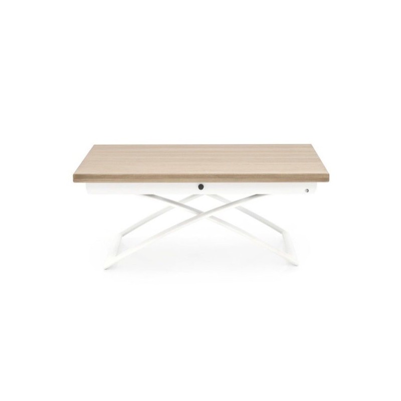 CB/5041-A Table convertible Connubia Magic-J CB5041-A avec structure en métal et plateau en mélamine de 115 x 75 (150) cm