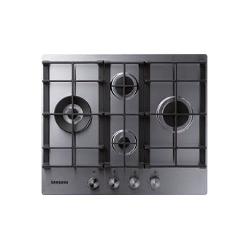 Plaque de cuisson à gaz Samsung: NA64H3031BS 60 cm en acier inoxydable