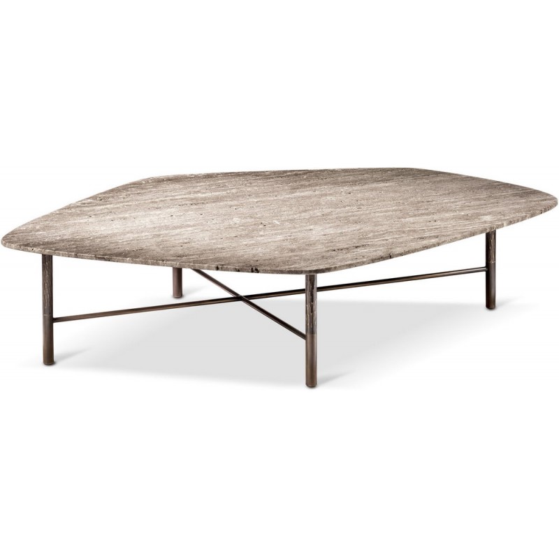 Shanghai tavolino Mesita Cantori Shanghai con estructura metálica y tapa a elegir de 135x97 cm