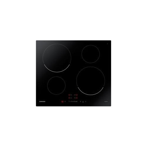 Table de cuisson à induction Samsung NZ64T3707AK en vitrocéramique noire 59 cm