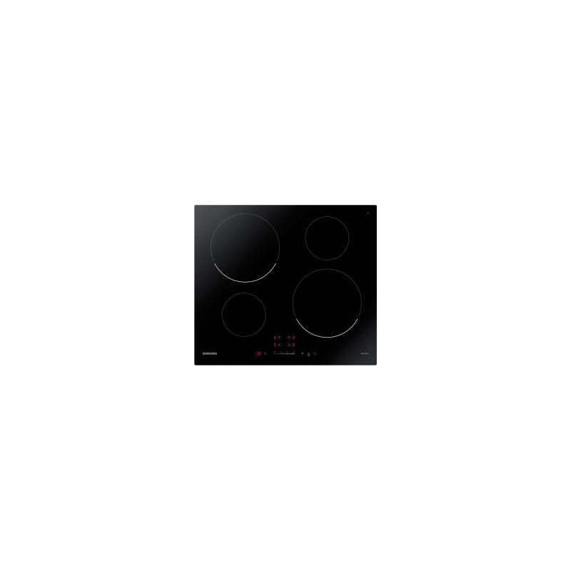  Placa de inducción Samsung NZ64T3707AK en vitrocerámica negra de 60 cm