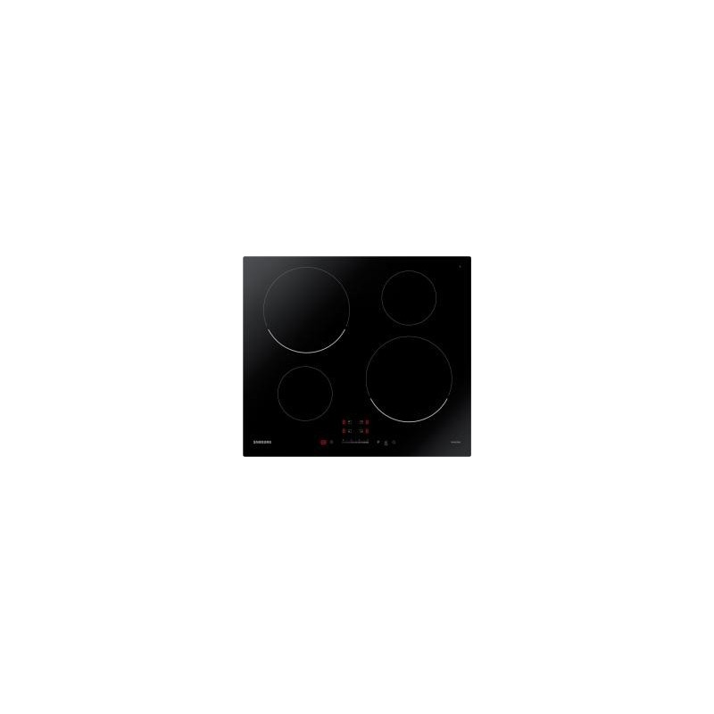  Placa de inducción vitrocerámica Samsung: NZ64T3707AK de 60 cm, color negro.
