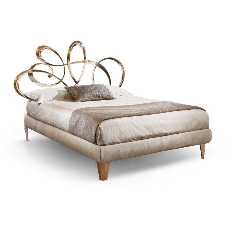 Dolcevita king size Cantori Dolcevita king size bed with padded structure measuring 215/235x210 cm