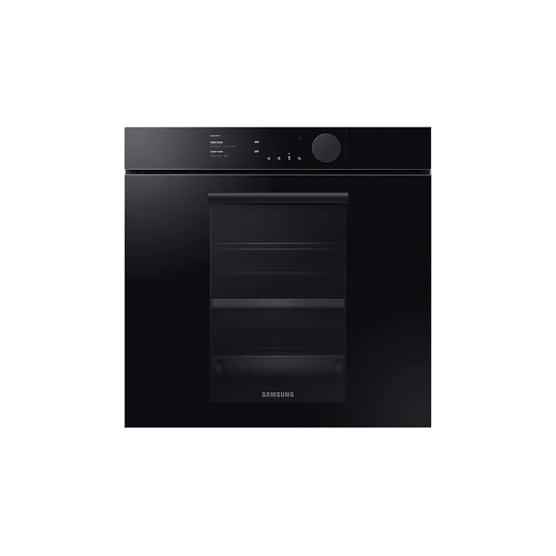  Samsung Multifunction oven Dual Cook Steam NV75T8979RK 60 cm black glass finish