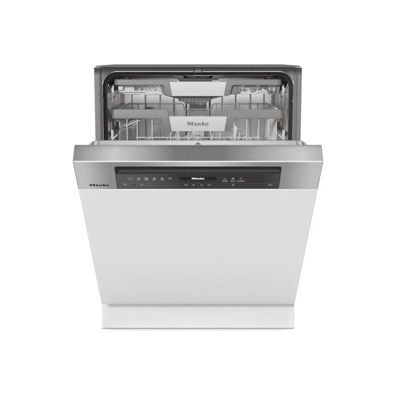 G 7600 SCi CLST Lave-vaisselle intégré partiel Miele G 7600 SCi avec façade en acier inoxydable de 60 cm