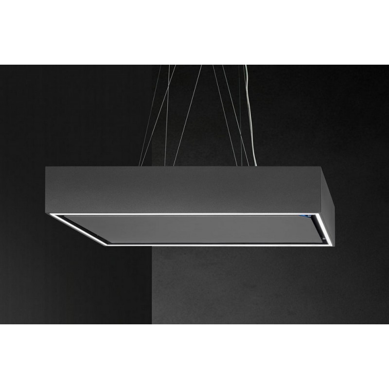 Bellini Evo antracite Hotte îlot Airone Bellini Evo, finition anthracite, 90 cm