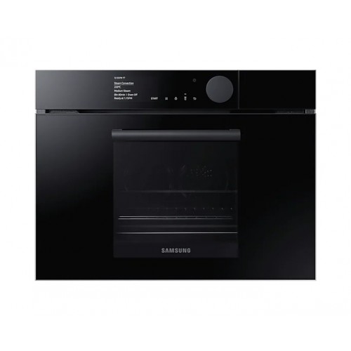 Samsung Compact multifunction oven with steam NQ50T8939BK 60 cm black glass finish