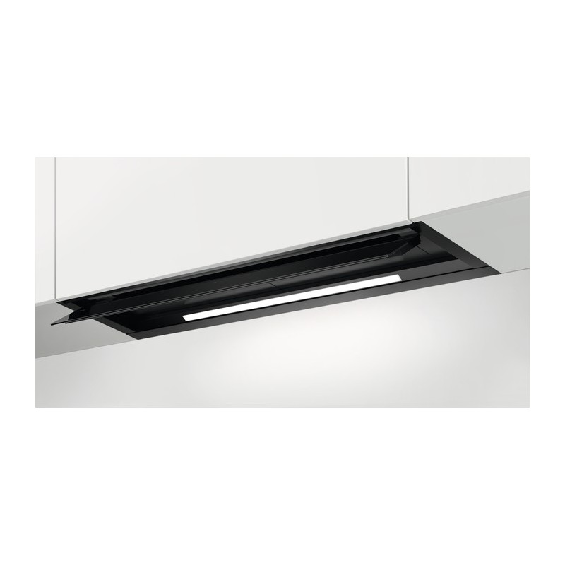 NDE562DB Hotte encastrable AEG NDE 562 DB, finition noire, 120 cm