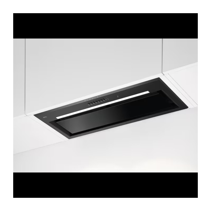 NDG969AB PRONTA CONSEGNA - AEG Cappa da incasso NDG 969 AB finitura nero da 90 cm