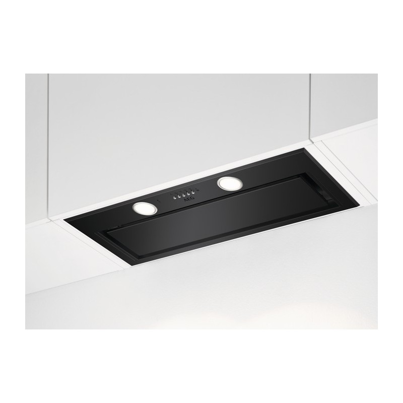 DGE5861HR AEG built-in hood DGE 5861 HR black finish 80 cm