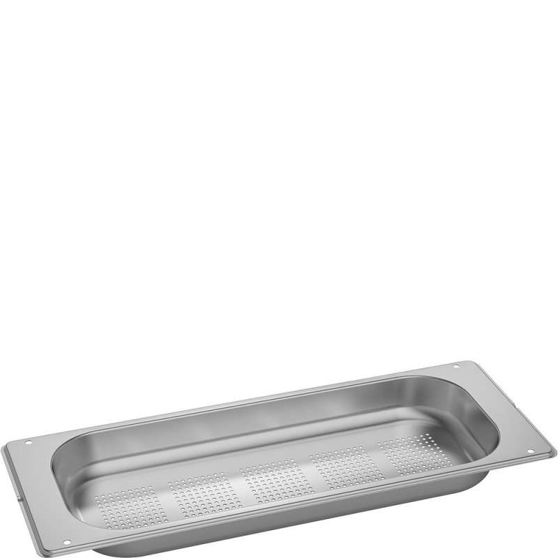  Plaque perforée Smeg BX640P 17,6 cm en acier inoxydable pour four