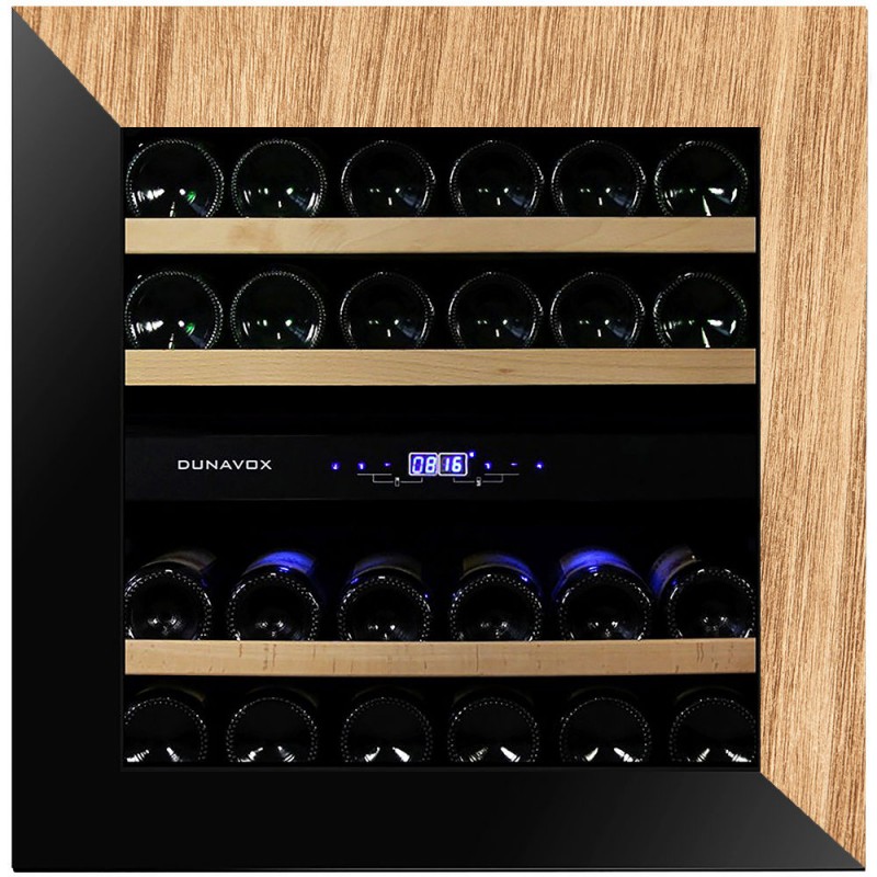 DAVG-25.63DOP.TO#CDE Dunavox Built-in wine cellar Glance-25 DAVG-25.63DOP.TO 59.2 cm panelable finish