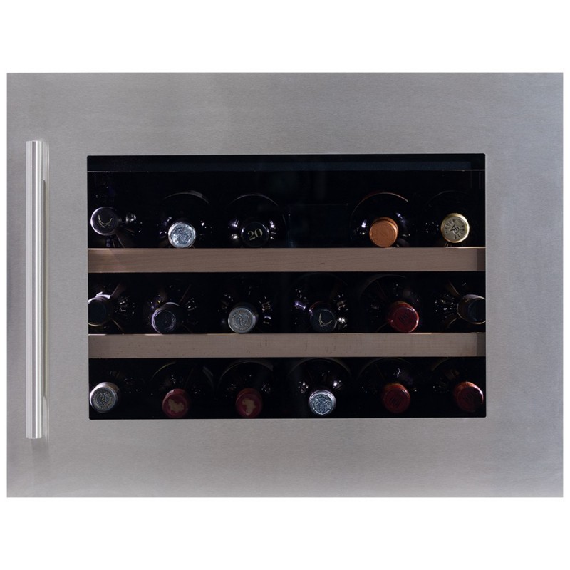 DAVS-18.46SS#CDE Dunavox Cave à vin encastrable Soul-18 DAVS-18.46SS 59 cm finition acier inoxydable