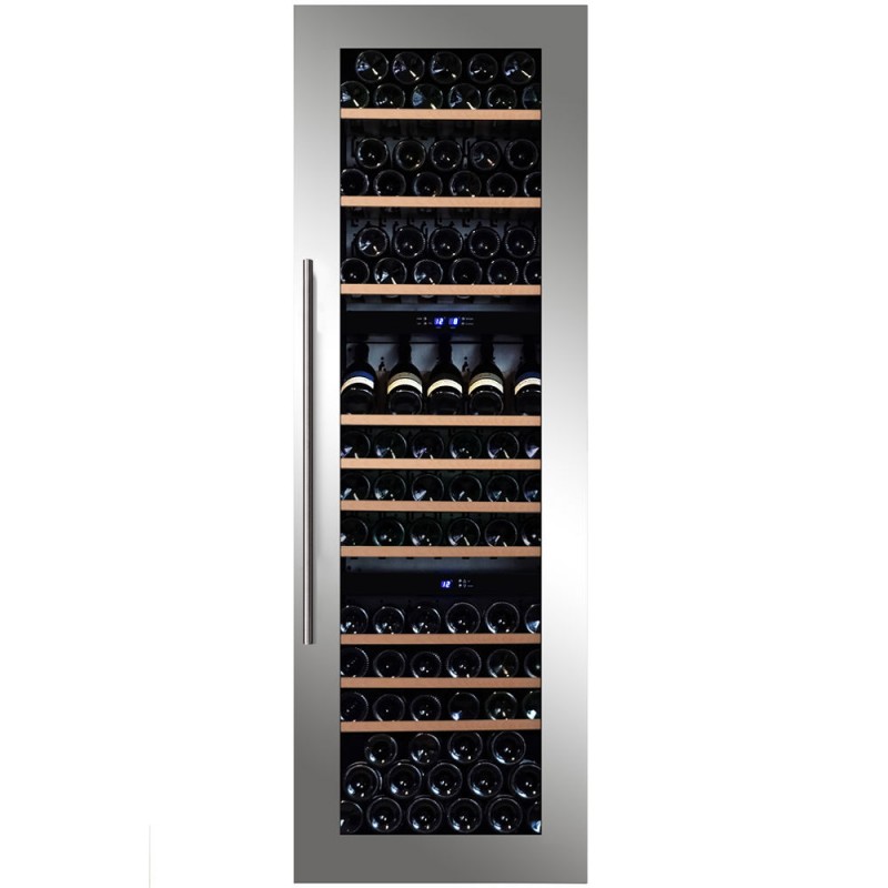 DX-89.246TSS Bodega empotrable Dunavox JOY-89 DX-89.246TSS, 59 cm, acabado en acero inoxidable.