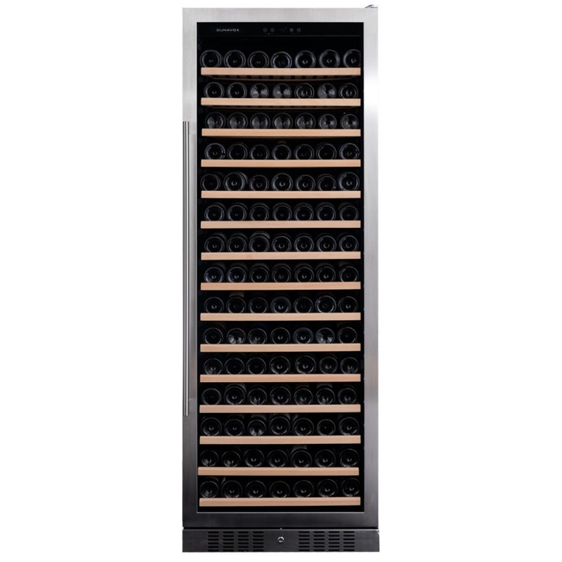 DX-194.490SSK Dunavox Grande-194 DX-194.490SSK built-in or freestanding wine cellar, 65.5 cm, stainless steel finish