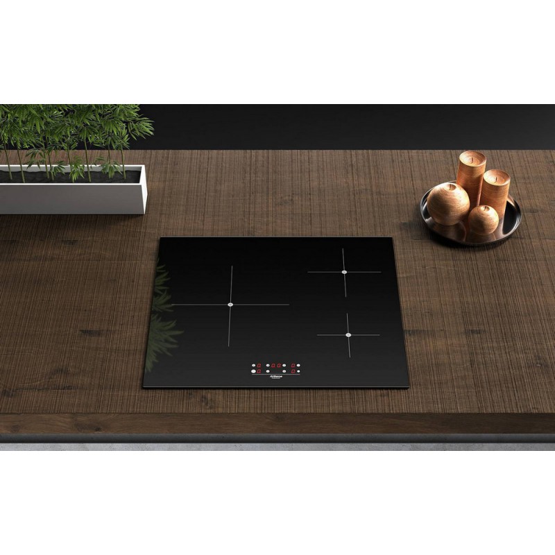 PCPOP60001 Airforce PRIMA 60-3Z PCPOP60001 59cm Black Glass Ceramic Induction Hob
