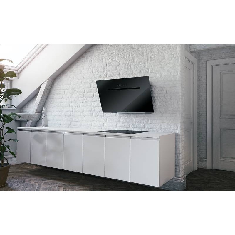 CCF6001 Hotte aspirante murale Airforce FOEHN NO DROP BL/A/60 CCF6001 de 60 cm, finition noire