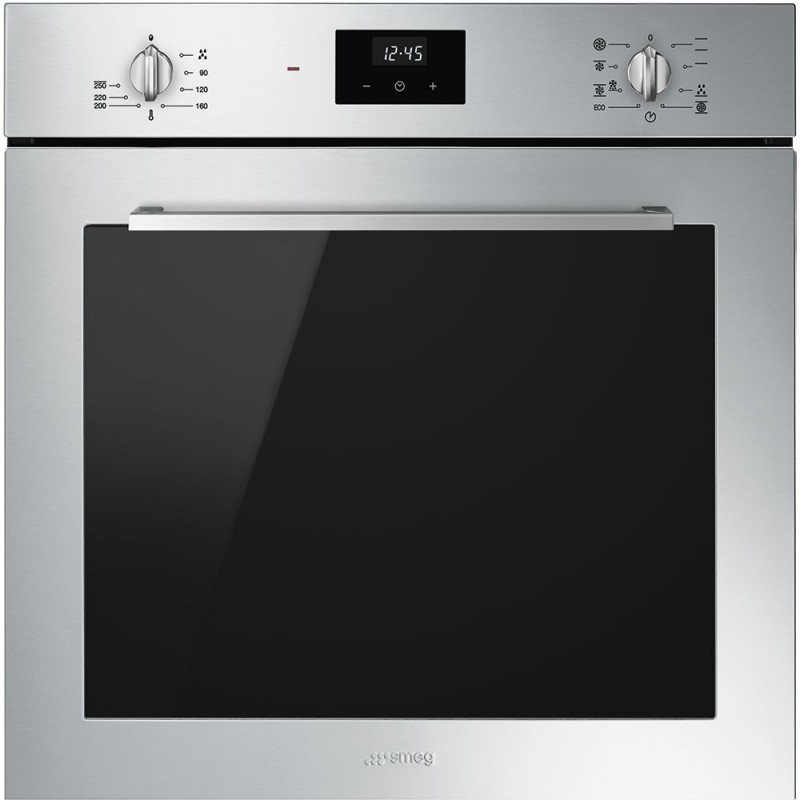 Four à convection Smeg Vapor Clean SF6400TVX 60 cm en acier inoxydable
