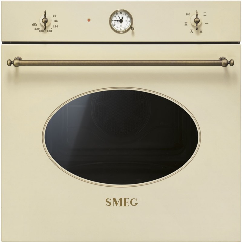  Smeg Ventilated oven SF800PO 60 cm cream / antique brass finish