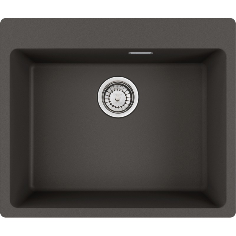 114.0714.174 Franke: Single bowl sink, 59x50 cm, slate grey finish, MRG 610-54 FTL 114.0714.174, Centro, top-mounted basins