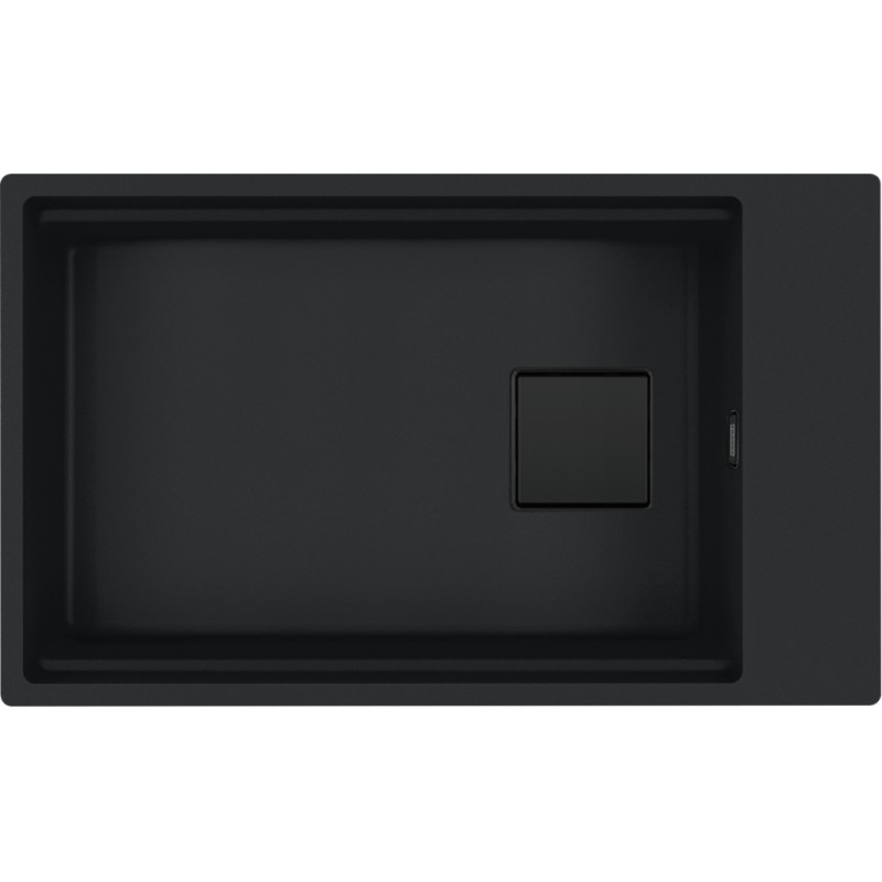 125.0718.491 Franke: Single bowl sink Undermount Kubus 2 KNG 110-62 125.0718.491 black matt finish 62x42 cm