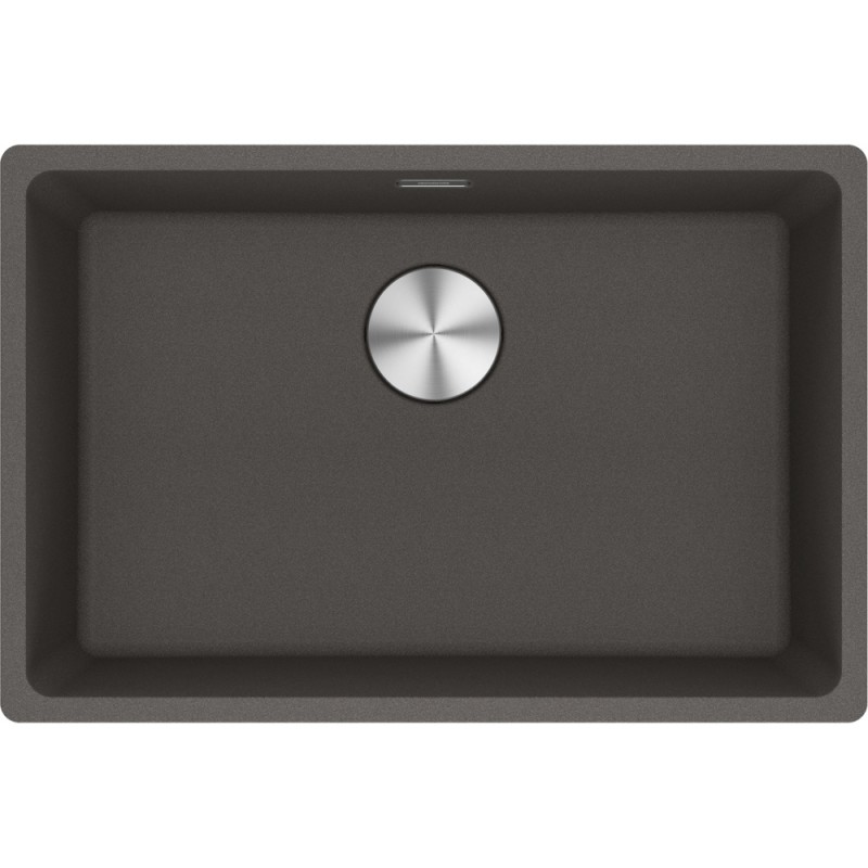 125.0714.196 Franke: Lavabo simple à encastrer Maris MRG 110-62 125.0714.196, finition gris ardoise, 65,3 x 43,3 cm