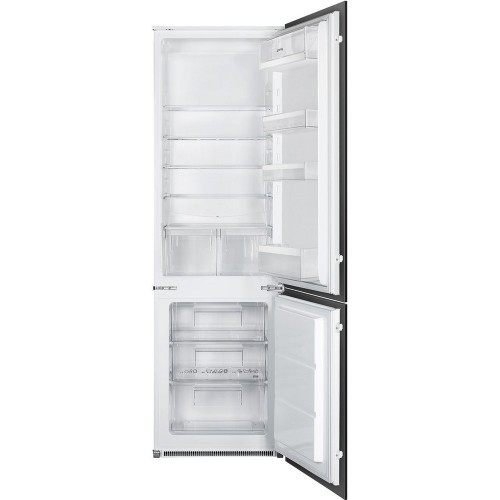Smeg 55 cm C4172F combined built-in refrigerator with right hinge