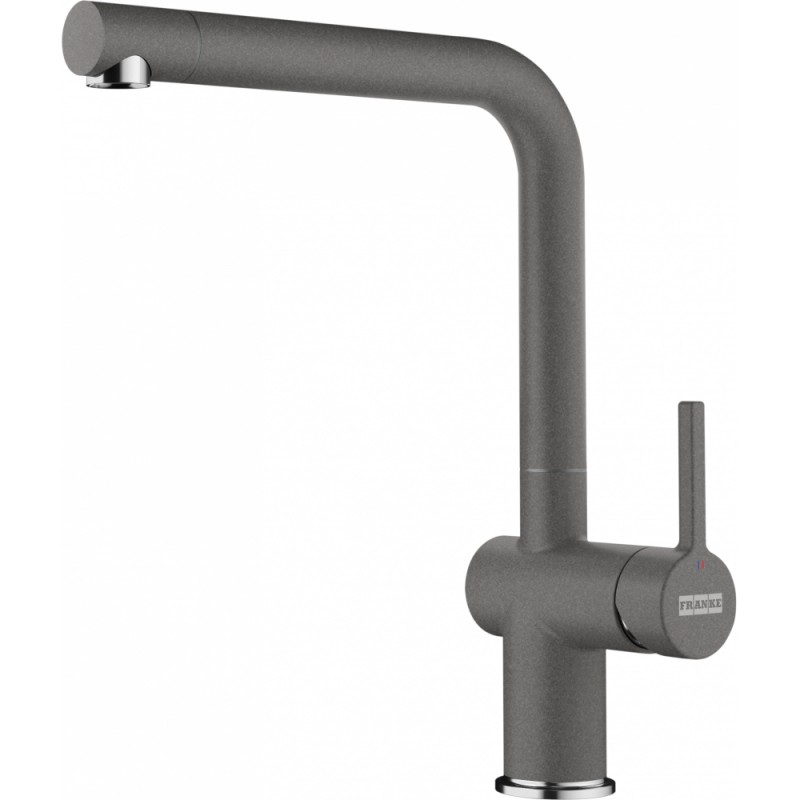 115.0653.374 PRONTA CONSEGNA - Franke: Miscelatore monocomando Active 115.0653.374 finitura stone grey